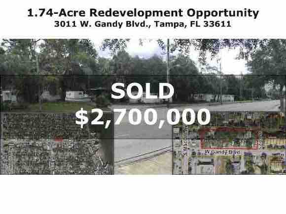 Tampa Commercial Real Estate - 3011 W. Gandy Blvd., Tampa, FL 33611