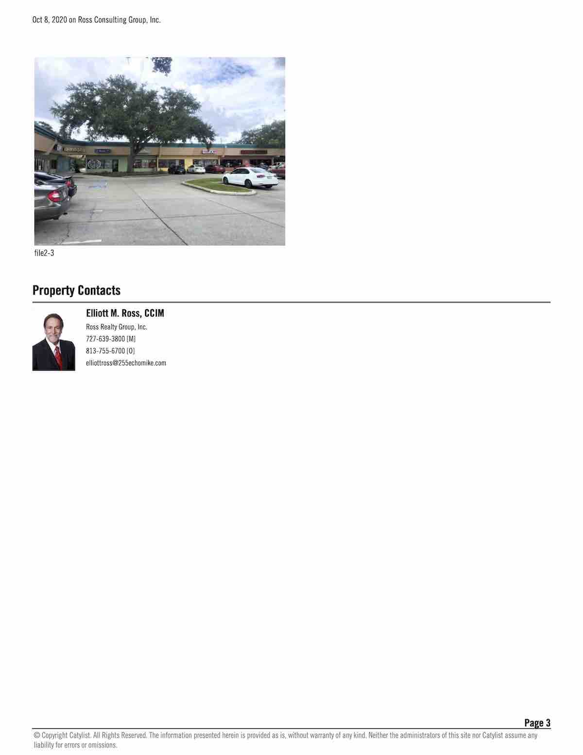 Tampa Commercial Real Estate - FOR LEASE - Hampton Plaza - 2790 Gulf to Bay Blvd, Clearwater, FL 33759 P3