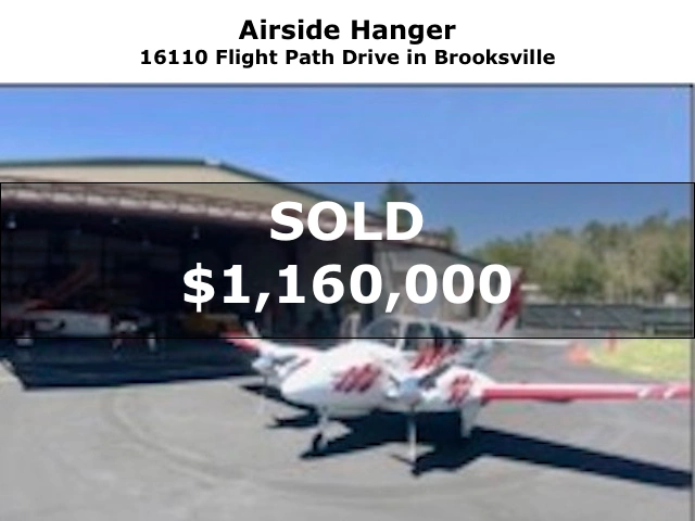 SOLD - AIRPORT HANGER