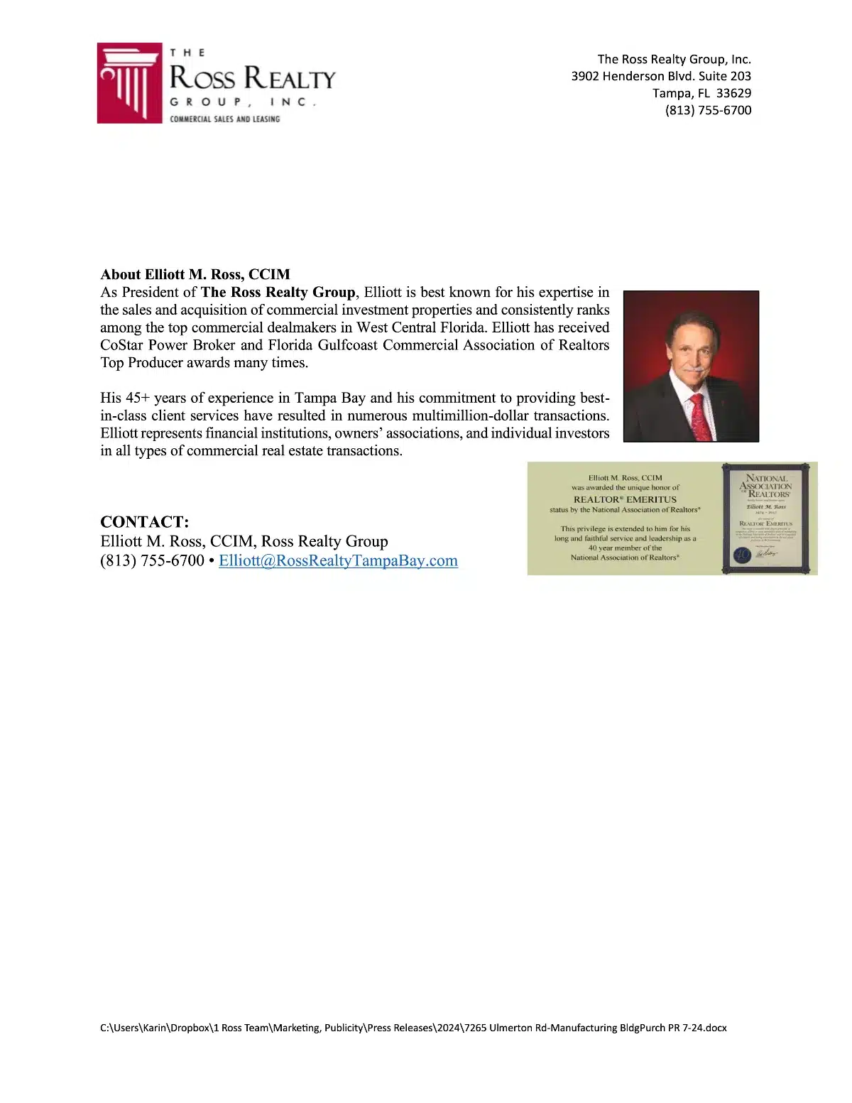 7265 Ulmerton Rd-Manufacturing Bldg 